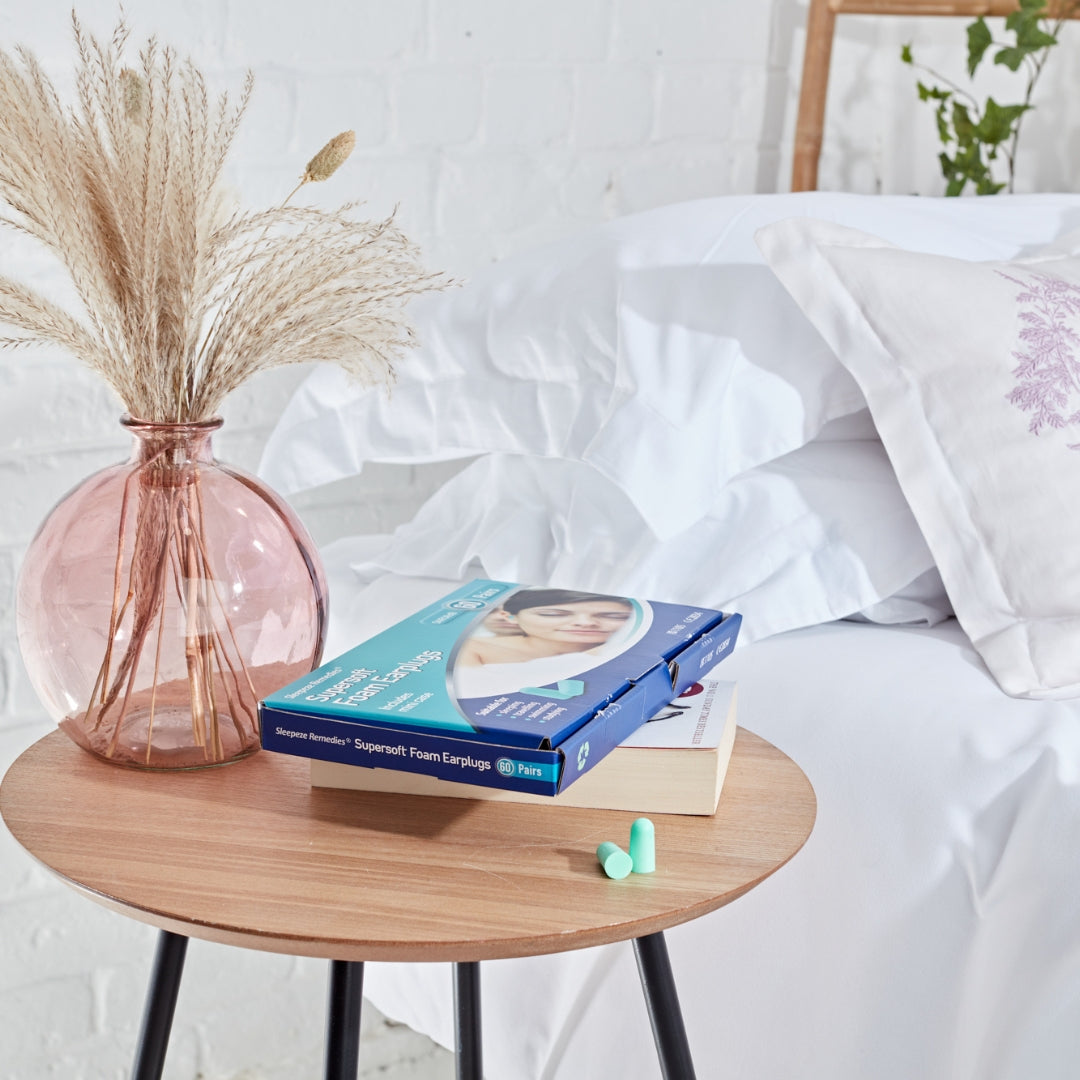 Super Soft Ear Plugs Reusable 60 x Pair, Premium Noise Cancelling Ear Plugs, Disposable Foam Earplugs for Sleeping, Ear Defenders for Study, Travel, Snoring, Swimming, Adults, Kids