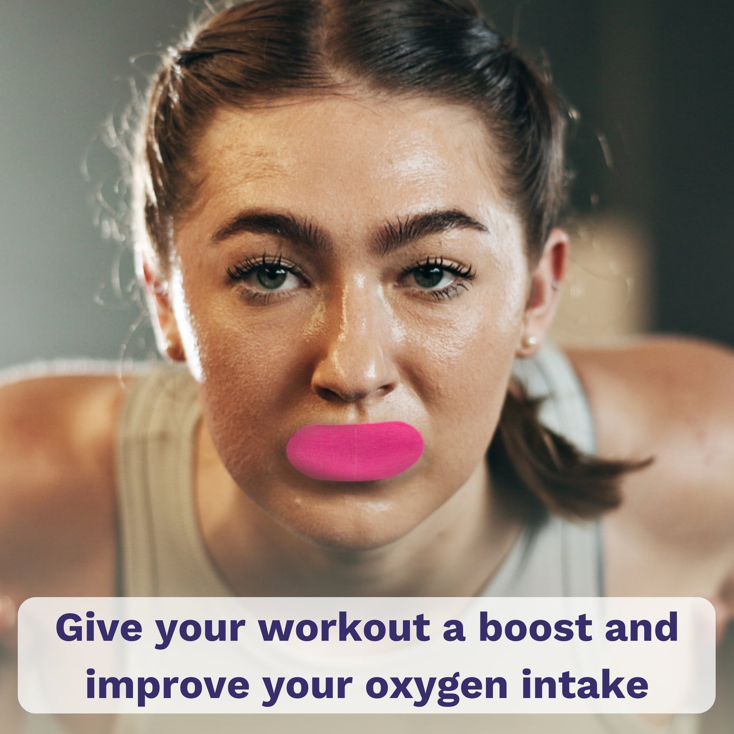 Mouthtape 60 Pack, Pink Fabric Anti Snore Mouth Strips for Sleeping, Anti Snoring Tapes, Sleep Strip for Sleeping, Snoring Aid for Women and Men, Improves Nose Breathing, Sleep Tape